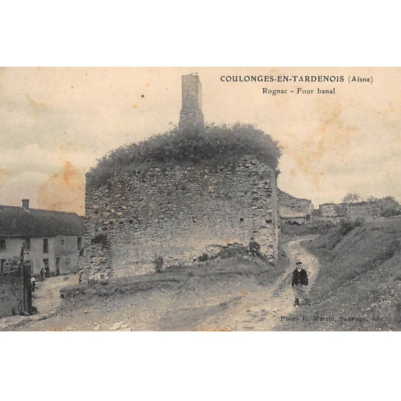 COULONGES-en-TARDENOIS : rognac, four banal - tres bon etat