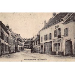 CONDE-en-BRIE : grande rue - tres bon etat