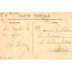 LA FERE : la rue de la republique (toillée) - etat