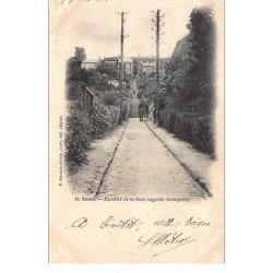 LAON : escalier de la gare (appelée grimpette) - tres bon etat