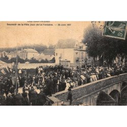 CHATEAU-THIERRY : souvenir de la fete jean de la fontaine é3 juin 1907 - etat