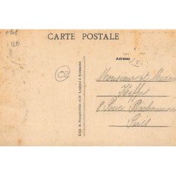 SOISSONS : faubourg-st-waast, l'eglise et l'ecole maternelle - etat