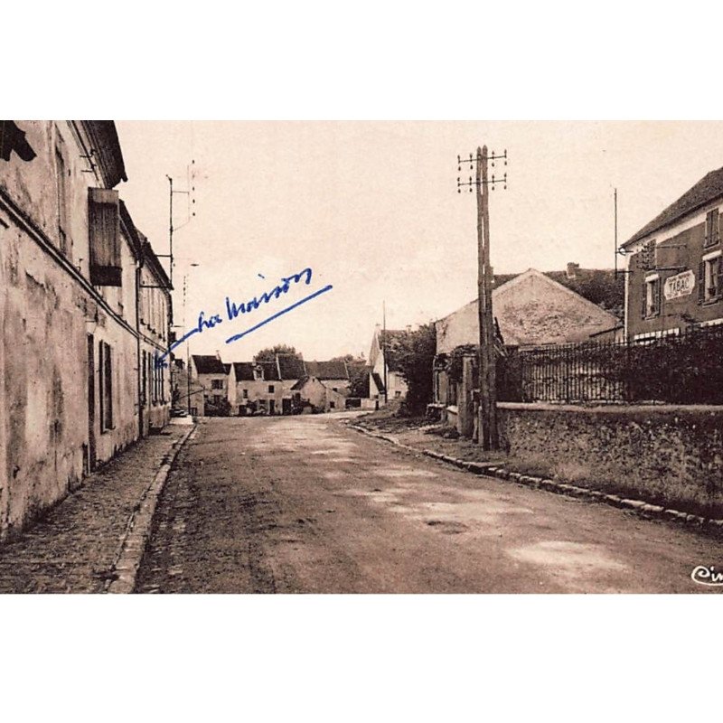 BEZU-le-GUERY : la grand' rue et la place - tres bon etat
