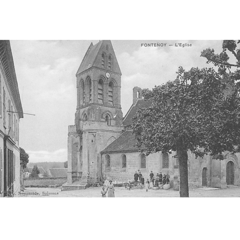 FONTENOY : l'eglise - tres bon etat