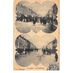 LA CAPELLE : la grande-rue - etat