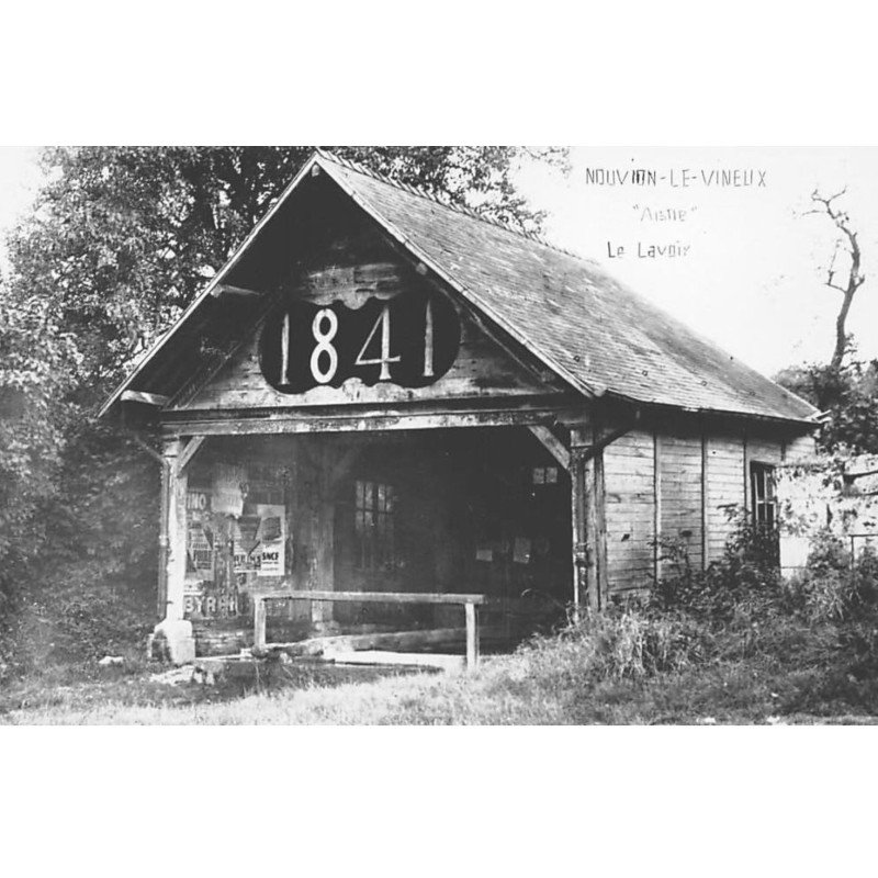 NOUVION-leVINEUX : le lavoir 1841 - tres bon etat