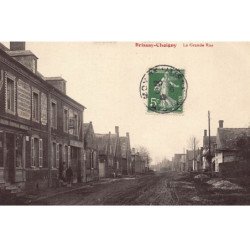 BRISSAY-CHOIGNY : la grande rue - etat