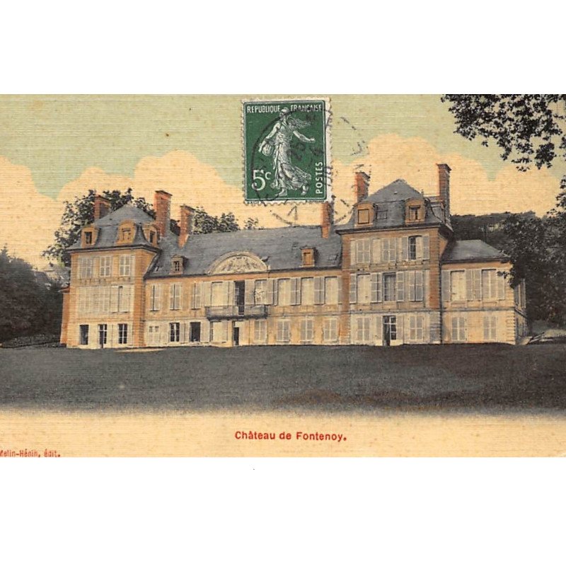 FONTENOY : chateau de fontenoy (toillée) - etat