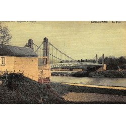 JAULGONNE : le pont - tres bon etat