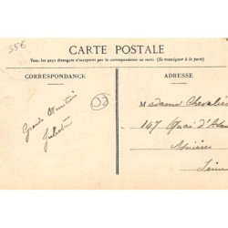 COUEY-BASSE : foret de couey-basse, chasse à courre, rond d'orleans, depart du chenil - tres bon etat