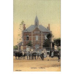 LEVERGIES : la mairie (toillée) - tres bon etat