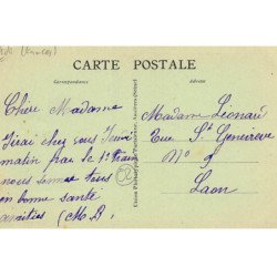 LA FERTE-CHEVRESIS : la mairie - etat (traces)