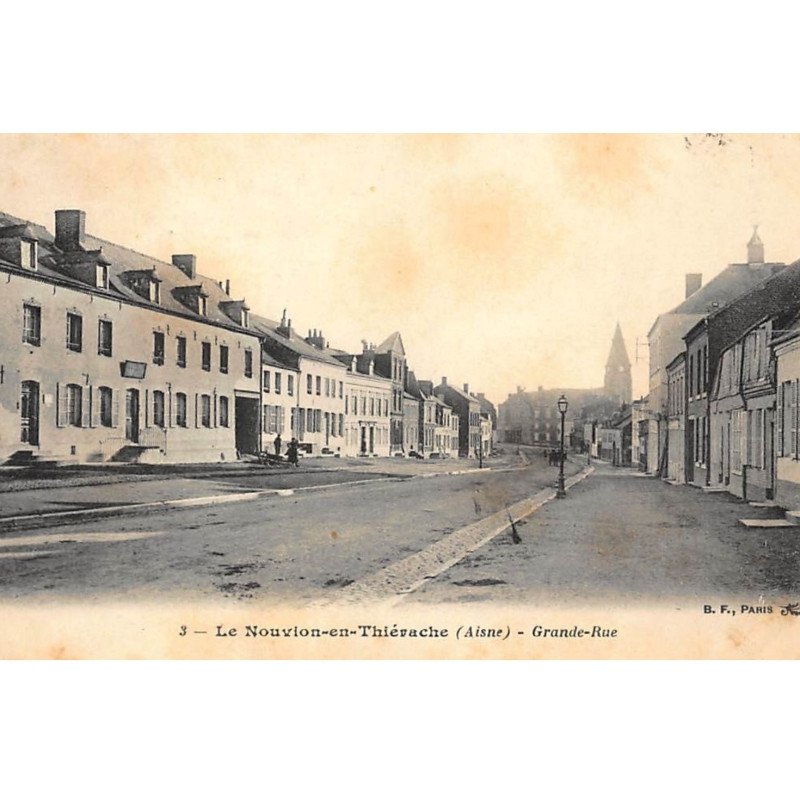 LE NOUVION-en-THIERACHE : grande-rue - etat