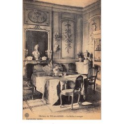 VIC-sur-AISNE : chateau de vic-sur-aisne, la salle à manger - tres bon etat
