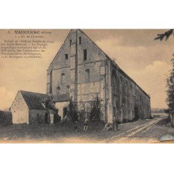 VAUCLERC : ruines de l'abbaye fondée en 1134 par saint-bernard - etat