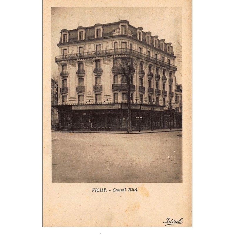 VICHY : central-hotel - tres bon etat