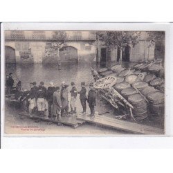 BEZIERS: inondation, radeau de sauvetage - très bon état