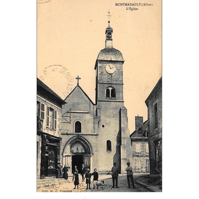 MONTMARAULT : l'eglise - tres bon etat