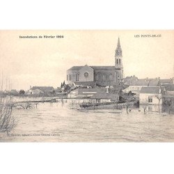 LES PONTS DE CE - Inondations de Février 1904 - très bon état