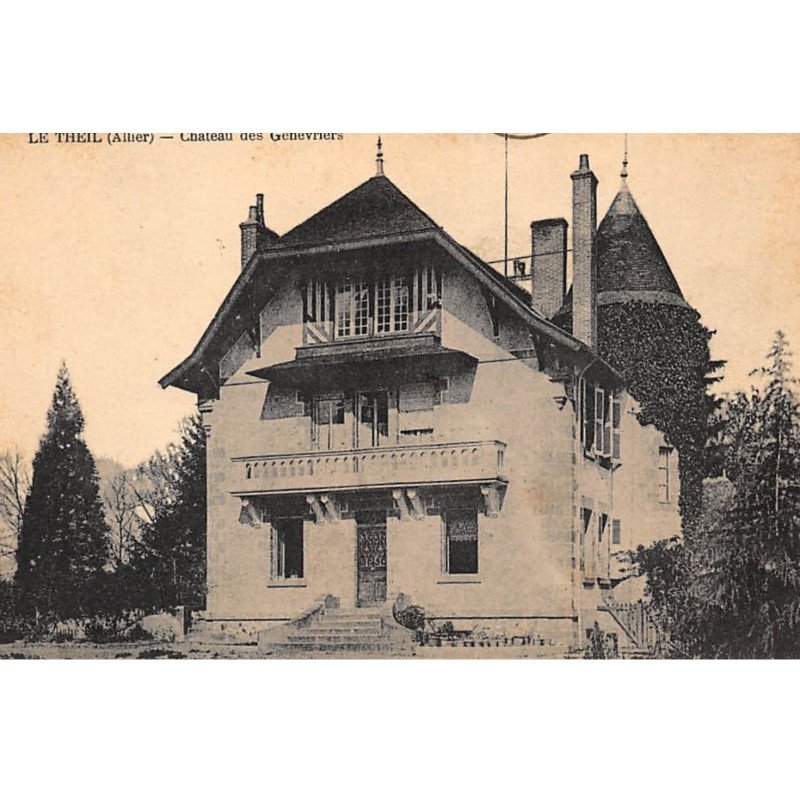 LE THEIL : chateau des genevriers  - tres bon etat