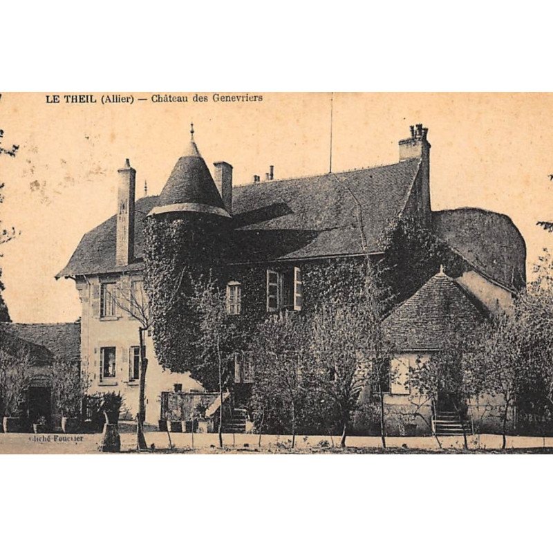 LE THEIL : chateau des genevriers - tres bon etat