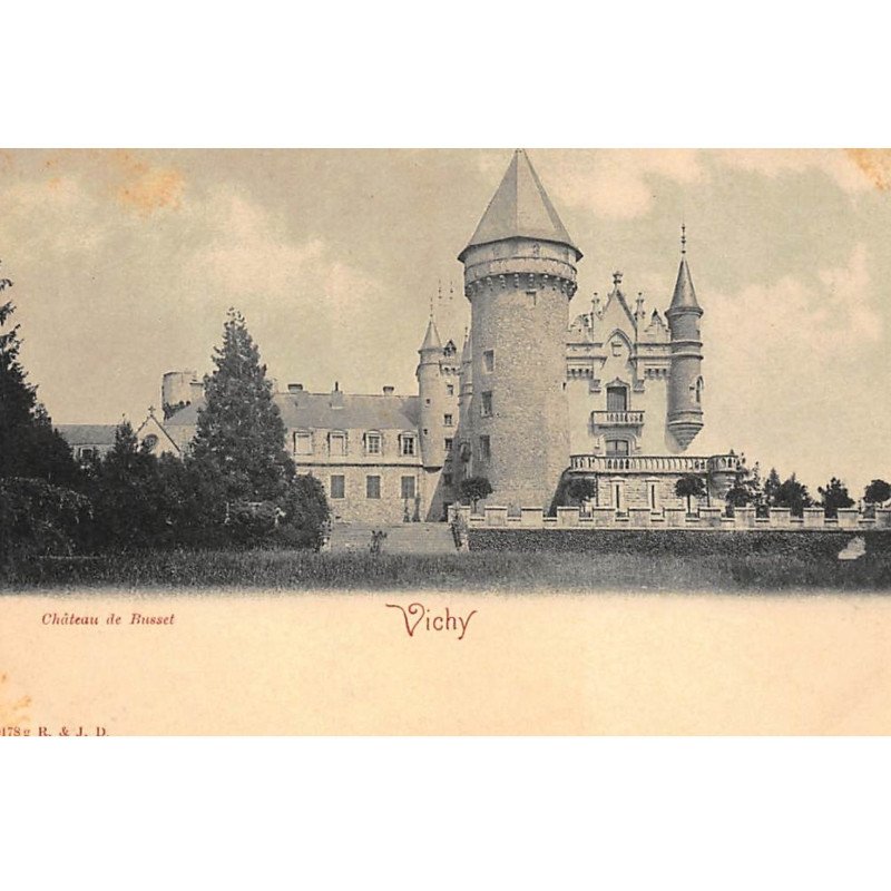 VICHY : chateau de busset - etat