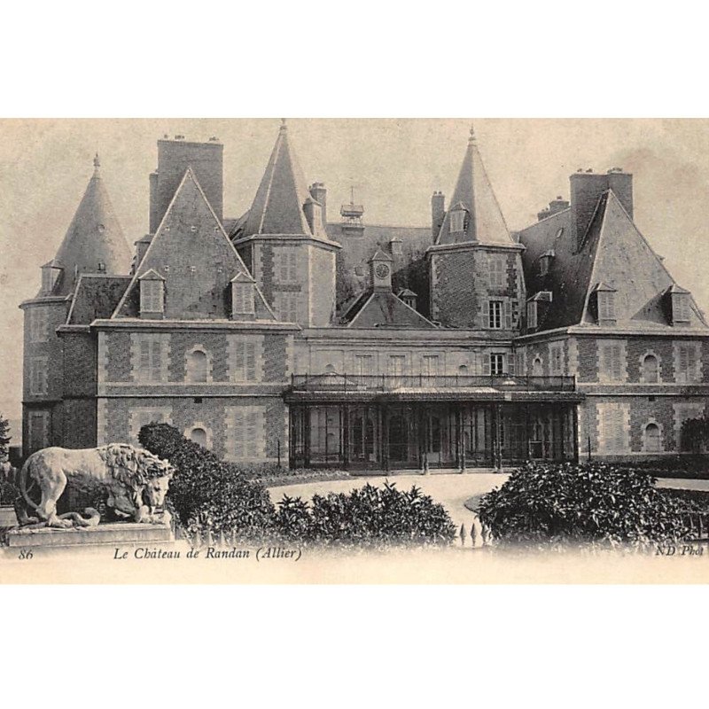 RANDAN : le chateau - tres bon etat