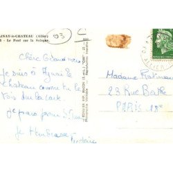 AINAY-le-CHATEAU : le pont sur la sologne - tres bon etat