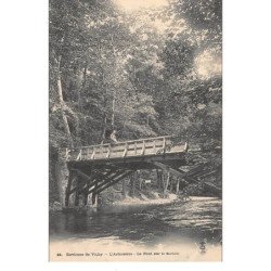 ALLIER : l'ardoisiere, le pont sur le sichon - tres bon etat