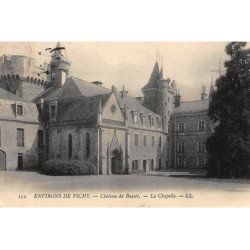 BUSSET : chateau de busset, la chapelle - etat
