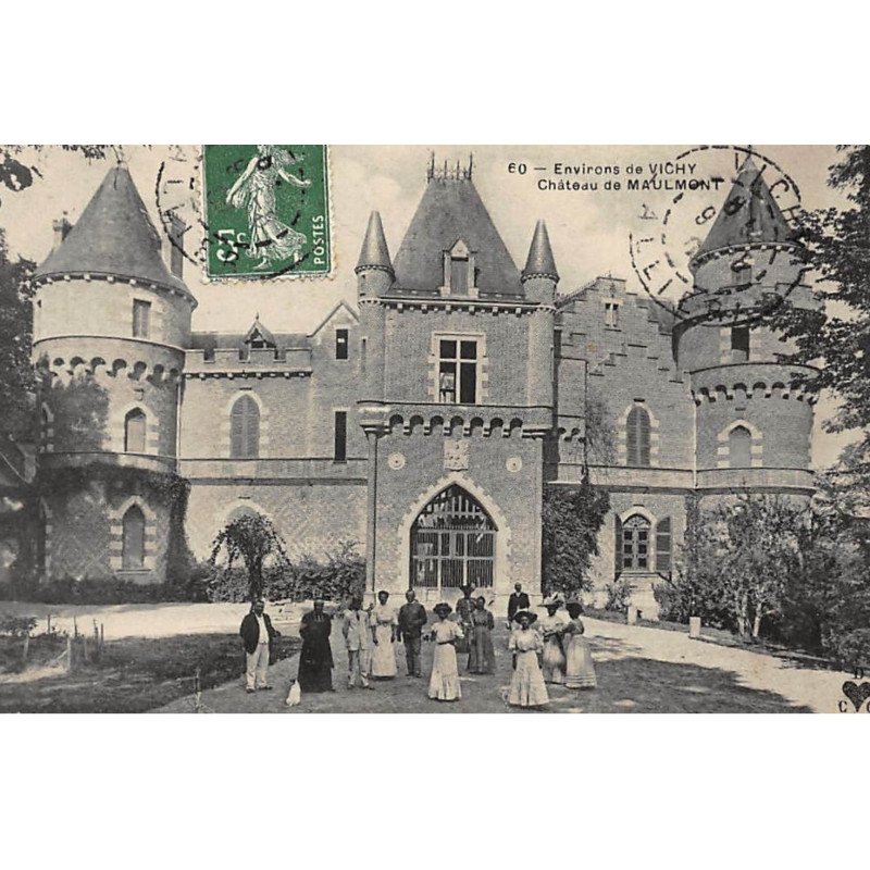 MAULMONT : chateau de maulmont - etat