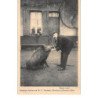 MONTLUCON : sangler dressé par M.P. Tronget - tres bon etat