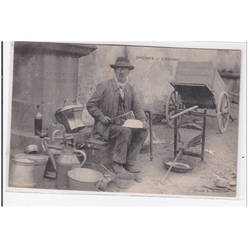 ORCINES : l'étameur - bon état (traces au dos)
