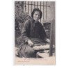 LOZERE : type de vieille femme (matelassiere) - tres bon etat