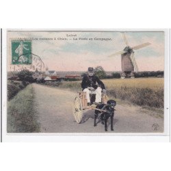 VIENNE-en-VAL : les voitures à chien, la poste en campagne - tres bon etat