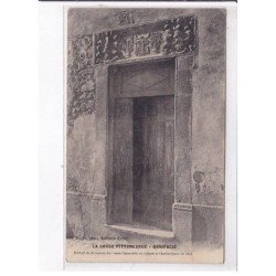 BONIFACIO: portail de la maison du comte catacciole, philatélie, cachet - état