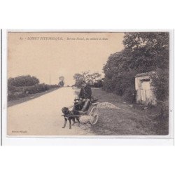 LOIRET : service postal, en voiture à chien - tres bon etat