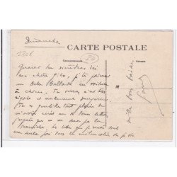 BOURGUEIL : curiosité du pays voiture à chien attelage de luxe - tres bon etat