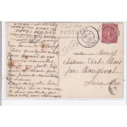 EN SOLOGNE : voiture à chien, la rentrée des foins - etat