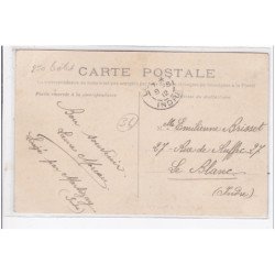 LINGE : place de l'eglise, montreurs d'ours - etat