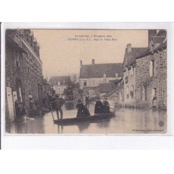 GUIPRY: rue du vieux-port, inondation 1909 - très bon état