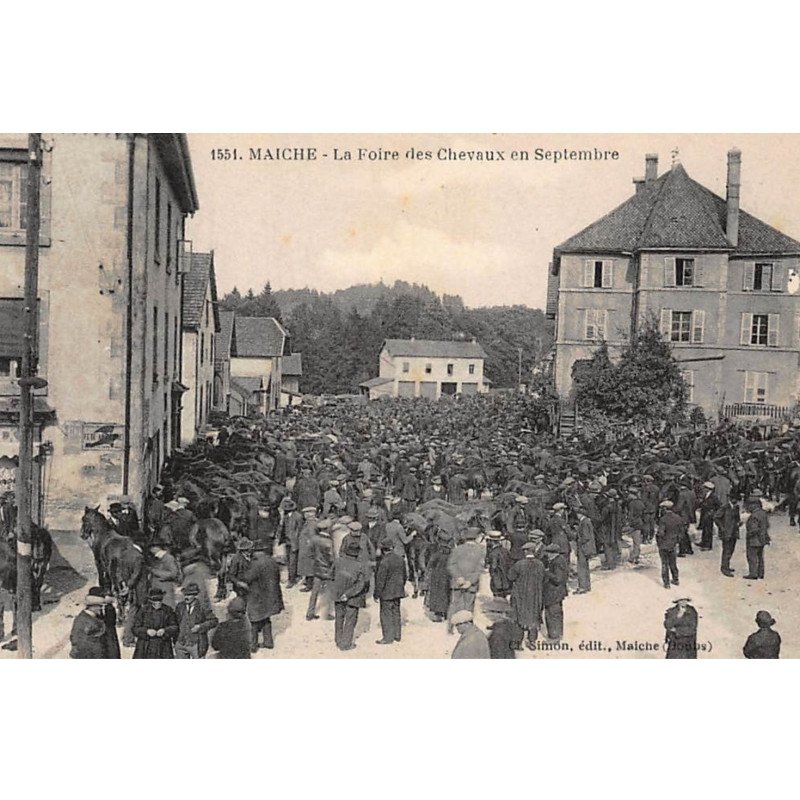 MAICHE : la foire des chevaux en septembre - tres bon etat