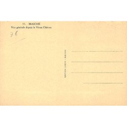 MAICHE : vue generale depuis le vieux chateau - tres bon etat