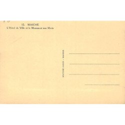 MAICHE : l'hotel de ville et le monument aux morts - tres bon etat