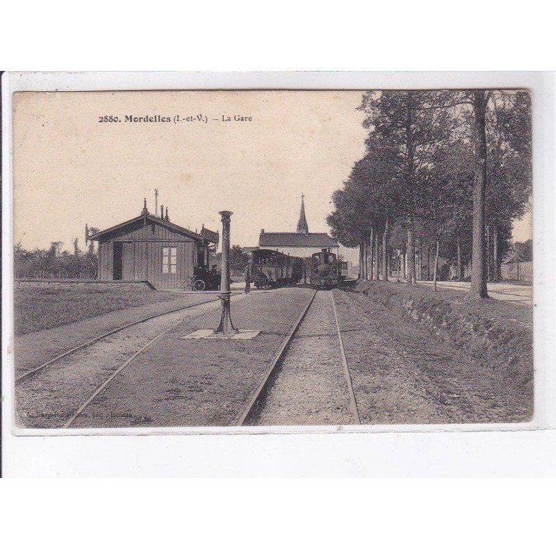 MORDELLES: la gare - très bon état