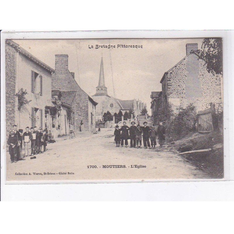 MOUTIERS: l'église - très bon état