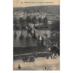 BEAULIEU : la passerelle et cité robertville - tres bon etat