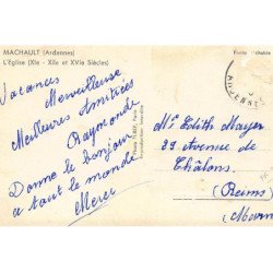 MACHAULT : l'eglise XIe, XIIe et XVIe siecle - etat