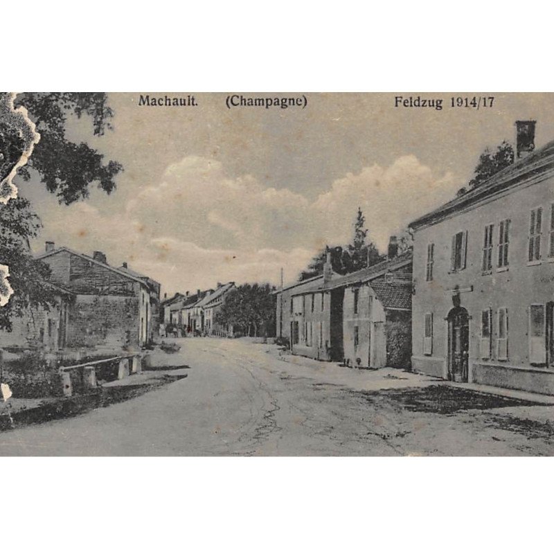 MACHAULT : feldzug 1914-17 - etat
