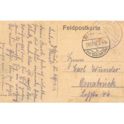 MACHAULT : strasse in machault intendanturgebaude - etat